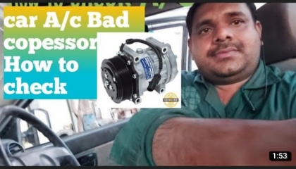car A/C Copessor not working how chaik