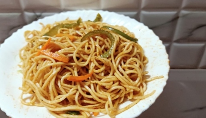 Veg Noodles 🍜 Ayushman Kitchen