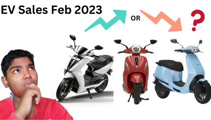 Did Ola just get a DOWNHIT in sales?EV 2 wheeler sales in Feb 2023-Everything EV