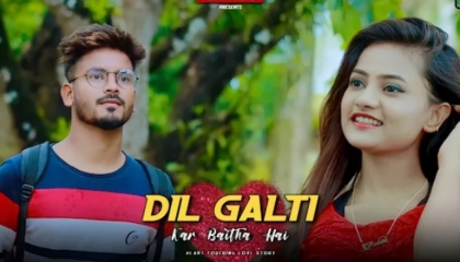 Dil Galti Kar Baitha Hai Jubin Nautiyal  Cute Love Story  Ft Ruhi  Team Raj