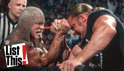 Scot Steiner VS Triple H -ARM WRESLING