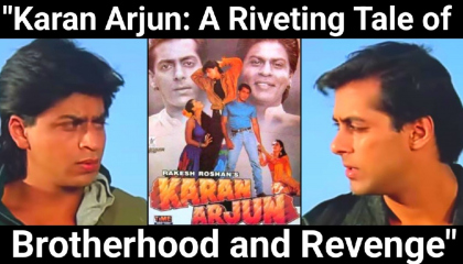 Karan Arjun: A Riveting Tale of Brotherhood and Revenge  Movie Review