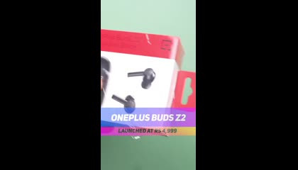 Here’s a quick unboxing of the new OnePlus Buds Z2