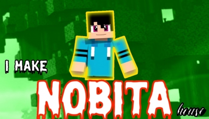 I am make nobita house in Minecraft 🤩