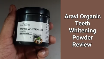 Aravi Organic Teeth Whitening Powder Review