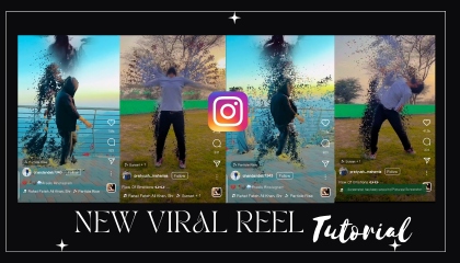 how to edit partical rise video।viral insta reel editing।new tutorial video edi