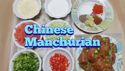 Vegetables Manchurian / Chinese Manchurian