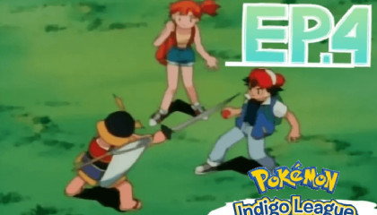 Pokémon Seson 1 EP.4 hindi dubbed. Indigo League sumurai ka challenge.(Part- 4)