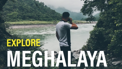 EXPLORE MEGHALAYA- Shillong  Cherapunji  Dawki - Northeast India