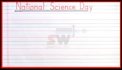 10 lines on science day_ten lines essay on national science Day_science day