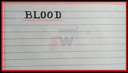 What is blood_Definition of blood_short note on blood_blood kya hota hai_