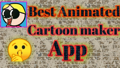 how to create animated cartoon.
best animated cartoon maker app