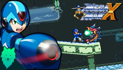 Mega Man X 02 - A lava congelou.   Gameplay em Português do Brasil.