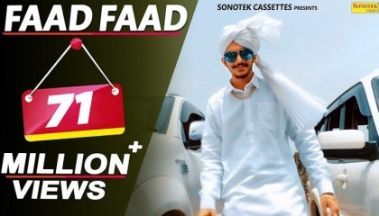 GULZAAR CHHANIWALA - FAAD FAAD (OFFICIAL VIDEO)_ Latest Haryanvi Songs 2022