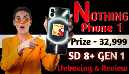 Nothing Phone 1 Unboxing  Nothing phone 1 price in india  Nothing phone 1