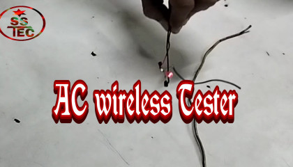 AC wireless tester
