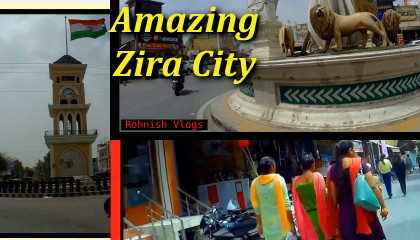 Amazing Ghanta ghar of Zira City Punjab  India Explore New city