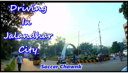 Driving in Jalandhar City Guru Nanak Mission Chownk Video