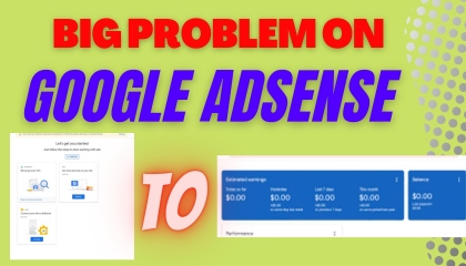 google adsense problem solved???