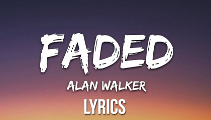 alan walker faded lyrics