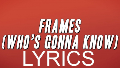 wizkid frames (who's gonna know) lyrics
