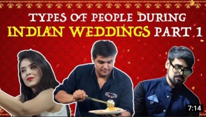 Types Of People During Indian Wedding Part 1   FUN WITH ASHISH