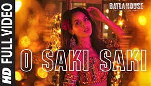 O Saki Saki song. Nora fatehi, Neha Kakkar,Tulsi Kumar,Varun Dhawan,Batla House