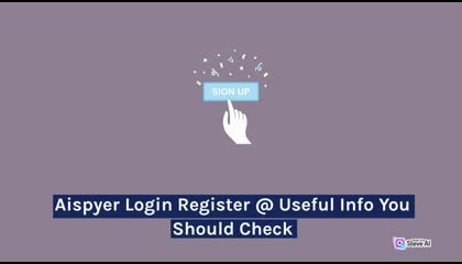 Aispyer Login Register @ Useful Info You Should Check