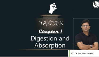 Digestion & Absorption Lecture 01