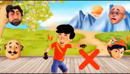 motu patlu mighty raju shin chan little singam rudra cartoon game cartoon  game | AtoPlay