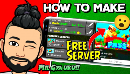 BUILD YOUR OWN MINECRAFT SERVER ABSOLUTELY FREE