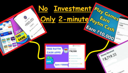 🔥2022 BEST SELF EARNING APP  EARN DAILY FREE PAYTM CASH WITHOUT INVESTMENT  N