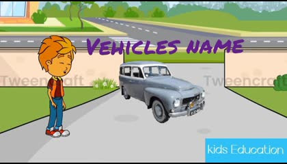 vehicles name video
