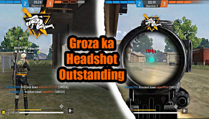 Groza ka headshot op In Free Fire Max  khiladi21110 gaming