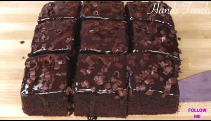 Chocolate Brownie Cake recipe  Easy Chocolate Dessert