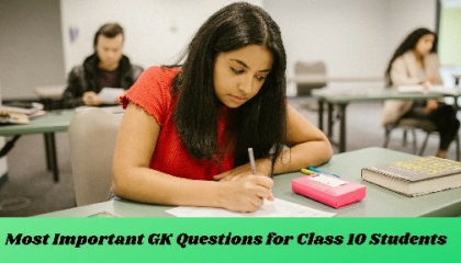 GK for Class-10 (English)