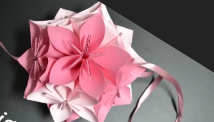 Amazing paper craft flower making  paper crafts  home decor  paper flower