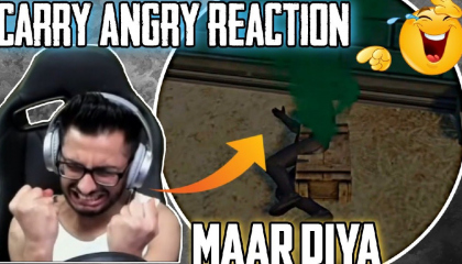 Carry minati Angry Reaction