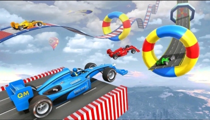 formula car race gameplay./Amazing game