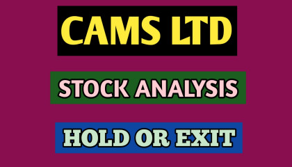 CAMS Share News●Best AMC Stock●Stock Market @STOCK MARKET PLANNER