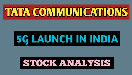 TATA COMMUNICATIONS Share Latest News●Top 5G Stocks●Stock Market @STOCK MARKET P