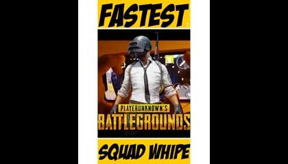 Fastest squad wipe in BGMI 🔥🔥