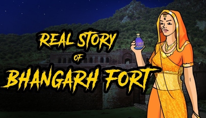 Real story of bhangarh fort  @khoonimonday  Animated horror stories