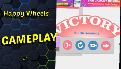 FUNNIEST GAME in the WORLD [Happy Wheels 1]