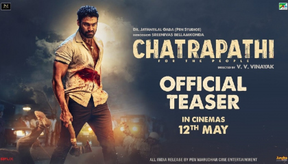 Chatrapathi - Official Teaser _ Bellamkonda Sai Sreenivas _ Pen Studios