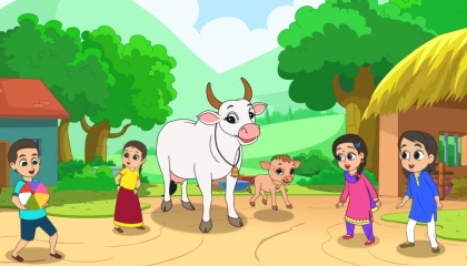 Gaiya Meri Gaiya - गैया मेरी गईया Hindi Rhymes For Children | AtoPlay