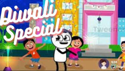 Diwali special comedy funny cartoon video 😜🤣Happy diwali