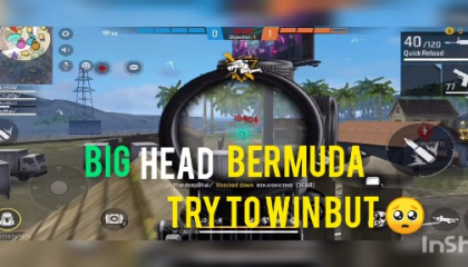 Big Head Bermuda best Gameplay Free Fire by MANDEEP BHAI✓ 😍