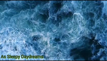 The Ocean Music Wave with Relaxing Music, Beautiful Piano, Sleep Music