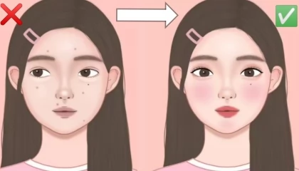 Makeup ASMR Transformation,BAD BREAKUP MAKOVER Homeless asmr animation abn 💄💋